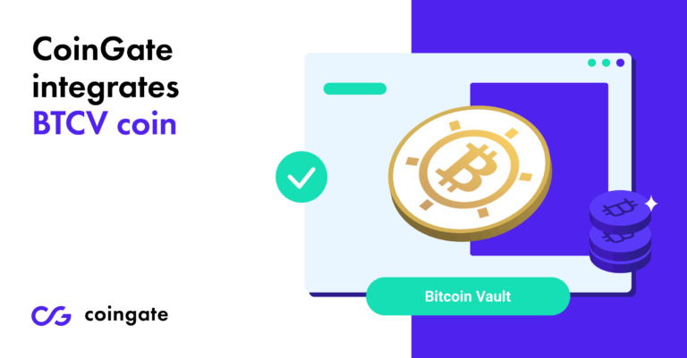 CoinGate Integrates BTCV Coin, Offers Merchants Greater Functionality
