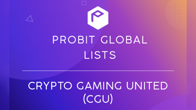 ProBit Global Onboards Top Gaming Guild Crypto Gaming United to Strengthen its Global P2E Network
