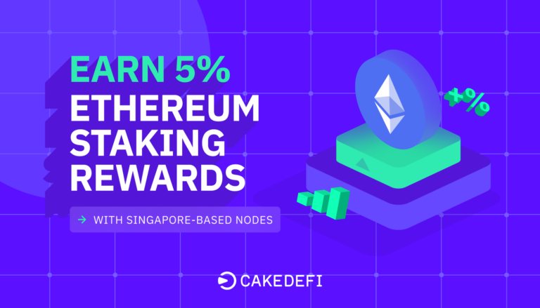 Cake DeFi Adds Ethereum Staking Service