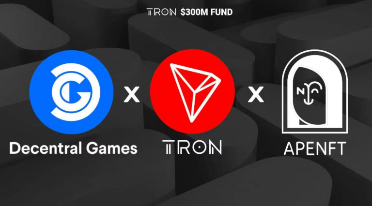 TRON and APENFT Partner with Decentral Games to Take GameFi to the Next Level