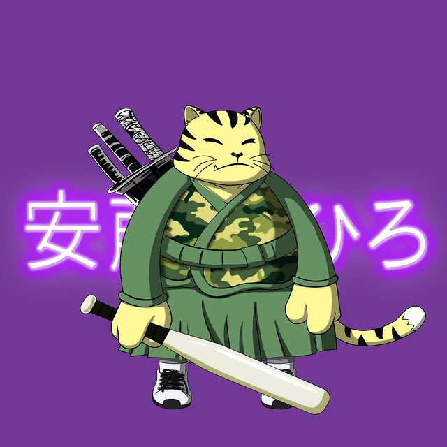 Hiro Ando Enters the Metaverse with the Samurai Cats NFTs