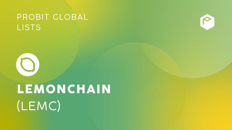 Medical Data Platform Lemonchain Completes Listing on ProBit Global
