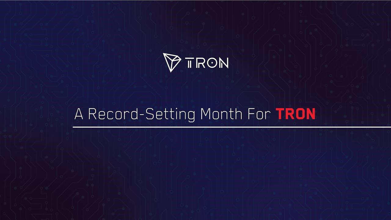 Tron Record-setting Month