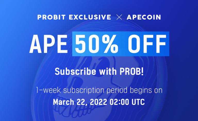 ProBit Global Apes in with 50% off ApeCoin to Join the Bored Ape Yacht Club Hype with Yuga Labs now Valued at $4B