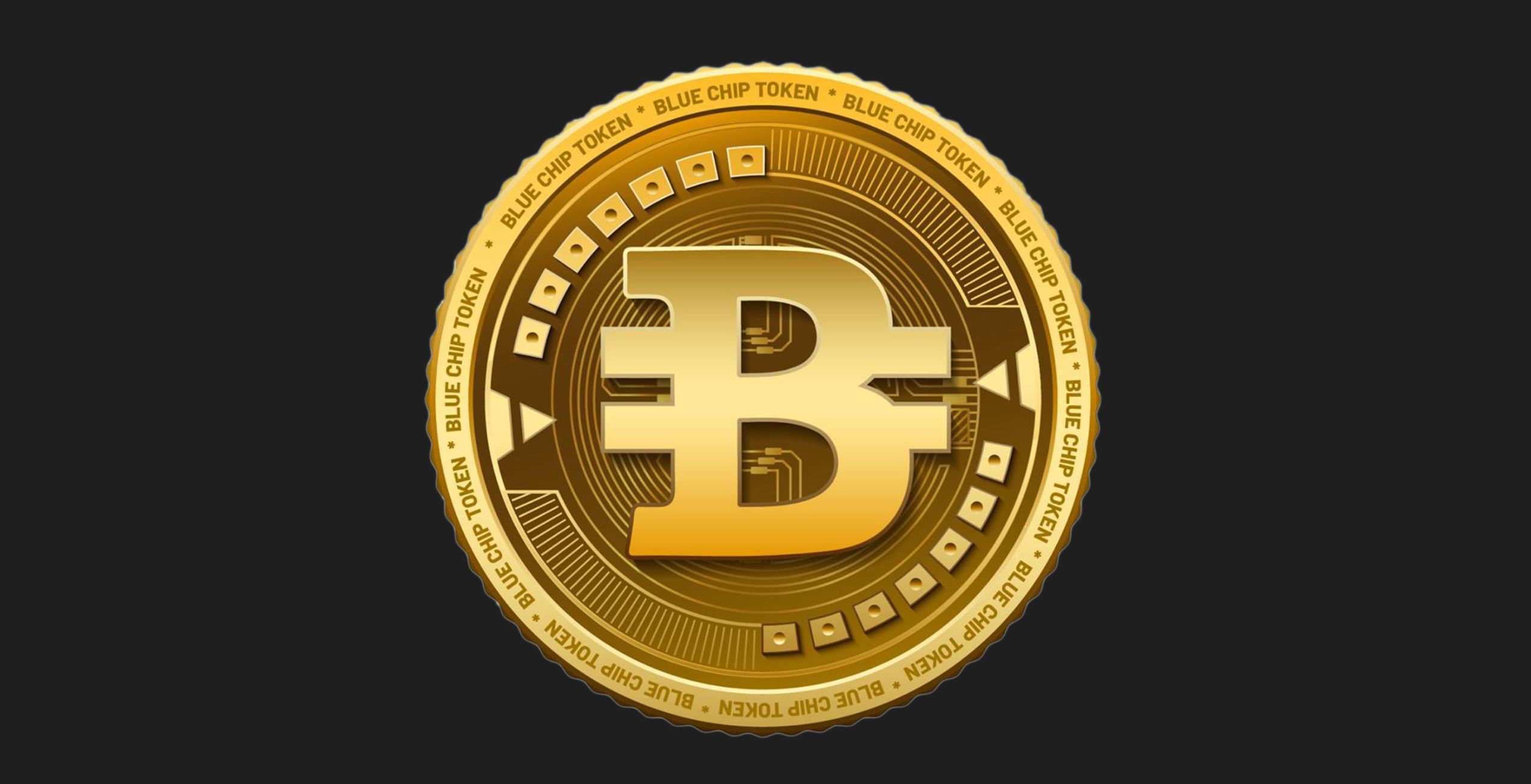 blue chip token logo