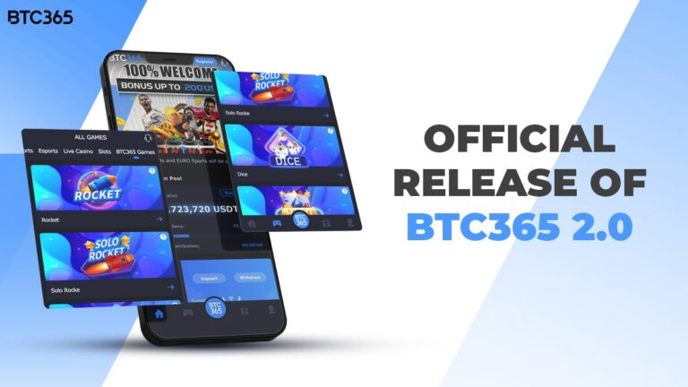 BTC365.com Provides a Thrilling Online Live Gaming and Crypto Betting Experience in Version 2 Release