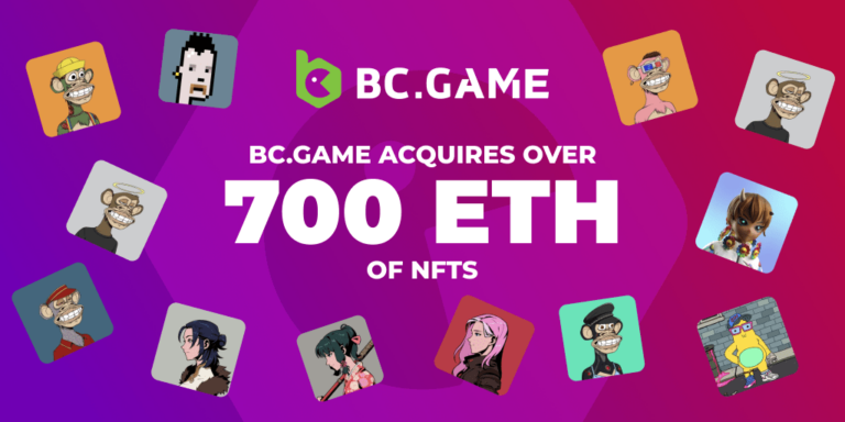 BC.GAME Invests 700 ETH in NFTs for a Better Metaverse