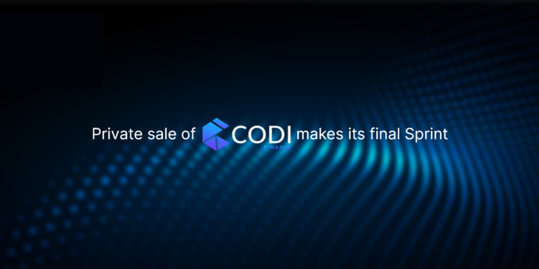 CODI Extends Private Sale And Gears Up For IDO