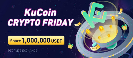 KuCoin Launches Crypto Black Friday to Give Away 1,000,000 USDT Worth Of Prizes