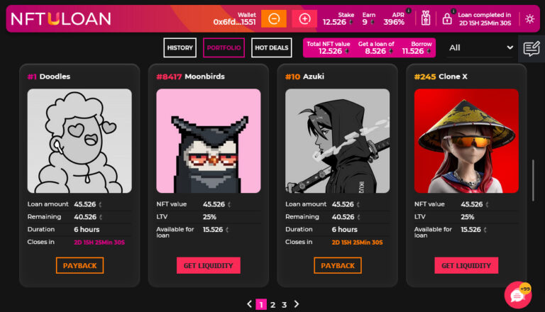 NFTuLoan: Leveraging NFTs to access Crypto Credit